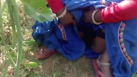 Cheating The Stepsister-in-law Working On The Farm By Luring Money In Hindi Voice