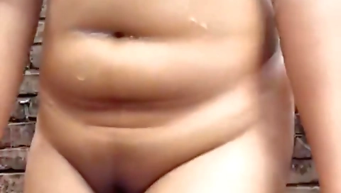 I Record A Video While Im Bathing Alone In Village Open Tube-wells Bathroom