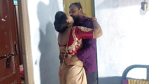 Newly Indian Married Husband And Wife Romance Hardcore Sex And Blowjob Nude Full Video