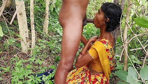 A Hottest Girl Was Gone To Her Owner Work To Jungle Cutting Ther Her Owner Was Asking Her Pussy For Fucking Then She Was Told Ok