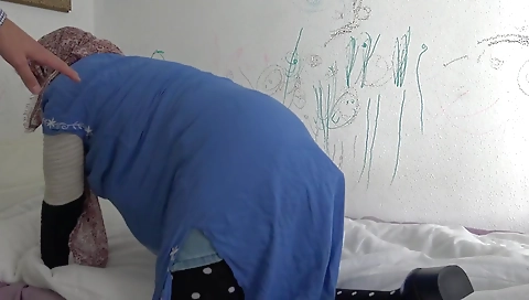 Pregnant Kurdish Wife Has Rough Sex With German Husband