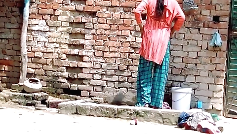 Bhabhi Taking Bath Dogistyle With Stepbrother-in-law