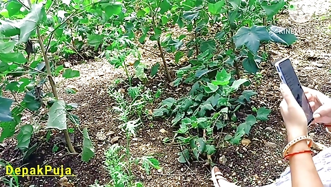 Indian Desi Village Marathi Bhabhi And Boyfriend Sex Cotton Farm Out Of Super Boobs