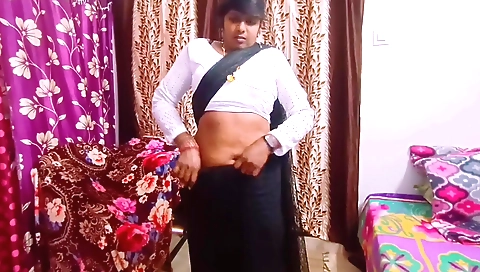 Indian Black Saree Housewife Cheating Husband Fucking Husbands Stepfather Telugu Dirty Talks