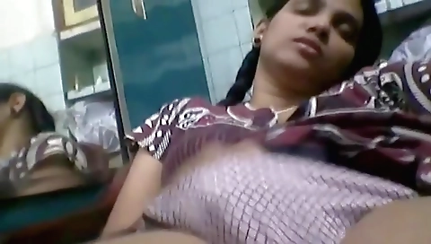Indian Bank Employee Fingering Selfie - 6