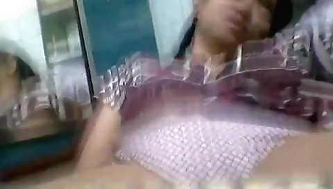 Indian Bank Employee Fingering Selfie - 6