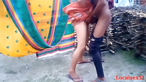 Indian Village Chachi Fuck With Dever Ji Outdoor Standing Doggy Style Position