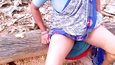 Desi Outdoor Fuck. Indian Bhabi Fucking Husbends Stepbrother Big Dick In Forest. Telugu Dirty Talks