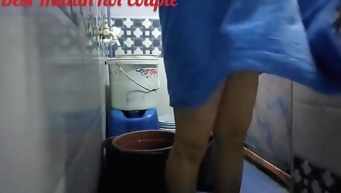 Hot Step mother - Desi Bhabhi Nude Bath