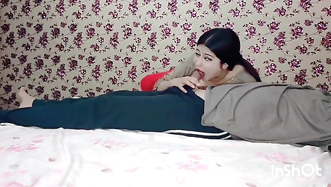 Blowjob Cumshot Beautiful Pakistani Couple