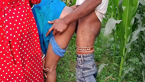Step Aunty Hard Fuck Sex Video! Said Today Lets Fuck In The Field Full Fun Sex