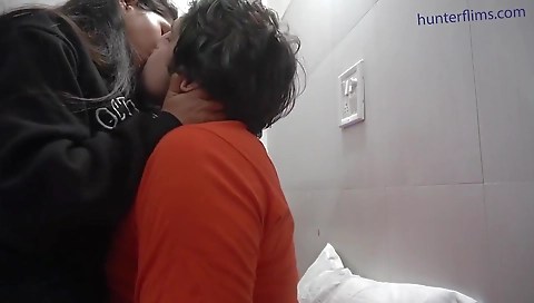 Hunter Asia - Kissing ,romantic Sex After Watching Porn