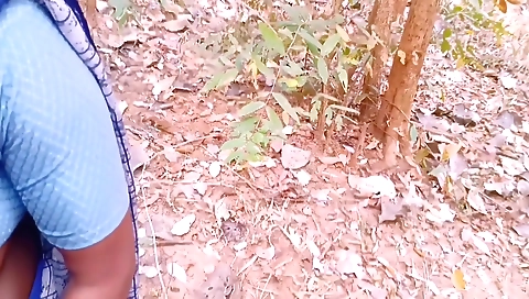 Indian Outdoor Sex. Desi Bhabi Secret Fucking Hubby In Forest. Telugu Dirty Talks