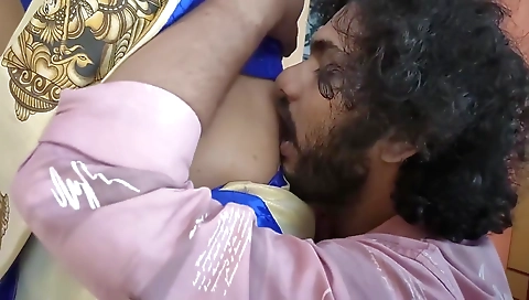 Valentine S Day - Kerala Half Saree Bdsm Hand On Window And Hot Romance With Pussy And Ass Lick Romance, Mallu Hot Sex By Vaishnavy And Sharun Raj