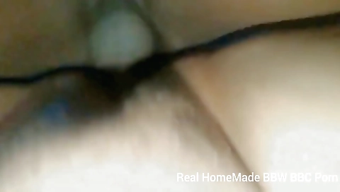 Big Black Cock Pounding My Wet Pussy Underneath Camvu Doggy