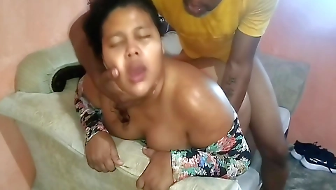 Stepdaughter Has Sex For The First Time With Her Stepdad Because He Has A Big Dick