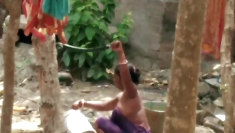 Indian Is Taking A Bath And Show Boobs And Big Ass