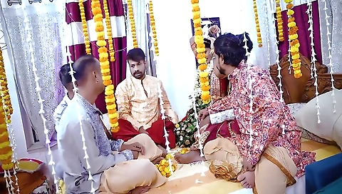 Sudipa Ki Suhagraat - Sudipas Wedding Night With Five Husband Gangbang Fucking Full Movie