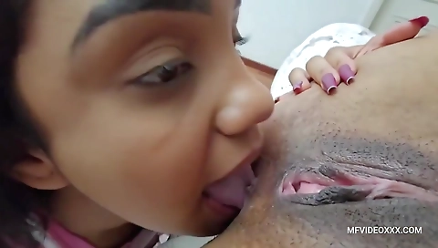 Domination Bum Eat - Lesbian Rimjob