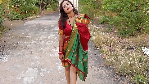 New Bride Look Stripping And Teasing