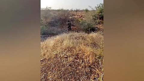 Desi Aunty Outdoor Village Sex With Village Outdoor