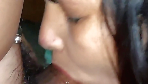 Today Exclusive-salu Bhabhi Sucking Hubby Dick And Hubby Cum On Her Face