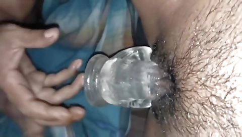 Nepal My Friend Wife Dual Hand Hard Fasting With Dildo Enjoyed