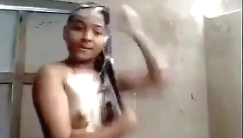 Unseen Desi Nude Bathroom Selfie