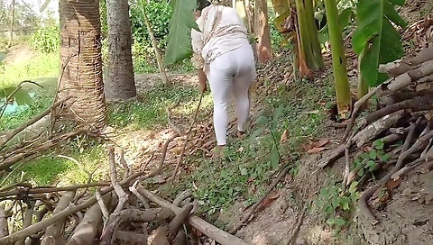 Bengali New Housewife Village Shower & Fucked