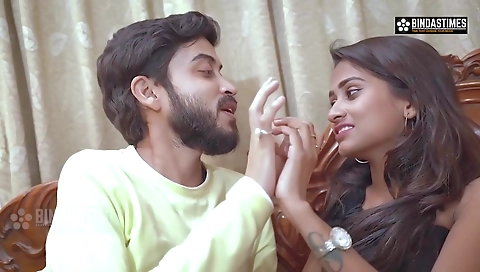 Beautiful Indian Babe Enjoys Shagging In Trio