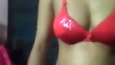 Cute Sexy Bengali Wife Striptease Show