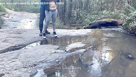 Pretty Indian Couple Making Love In River Side - Desi Outdoor Sex - Risky Romance
