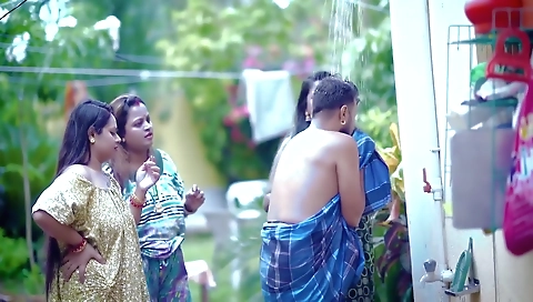 Three Horny Bhabhi Fucked By An Indian Dudhwala When Their Husband Not At Home ( Full Hindi Movie )