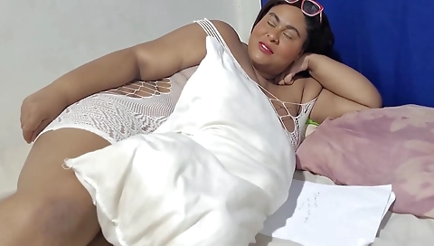 Naughty Teacher In Seduces Horny Student 18+, He Cant Take It And Fucks Her Big Pussy Really Hard Until He Cums On Her Big Tits