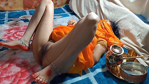 Honey Moon - Karwa Chauth Special Indian Cauple