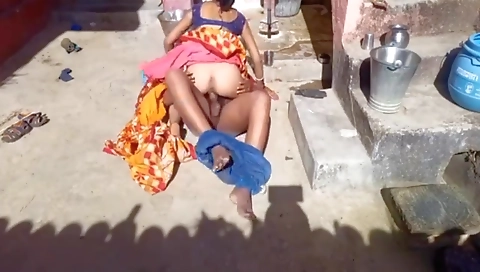 Step sister-in-law Wore A New Nightie, Then Devarjis Cock Stood And Her Step sister-in-law Was Pelted On The Wall