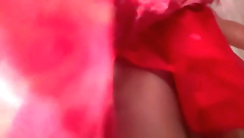 Indian Lonely Bhabi Fucked On Valentines - She Looks Beautiful In Red Saree & Red Babydol Dress