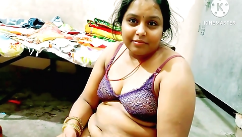 Desi Neighbor With Hindi Sex