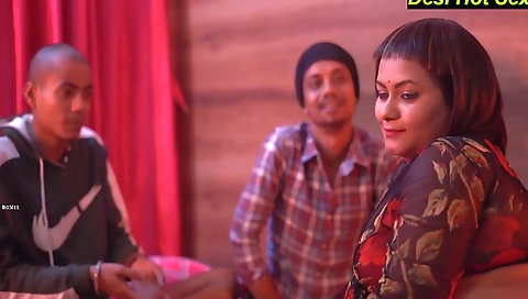 Beautiful Music Madam Fucked By Two Naughty Student 18+! Threesome Sex