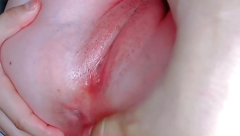 I Paint My Stepdaughters Pussy With Lipstick To Massage And Use Her Painted Pussy With My Cock