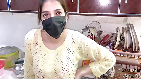 Sara Khan - My Step- Said Im A Man Now