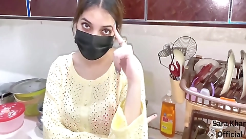 Sara Khan - My Step- Said Im A Man Now