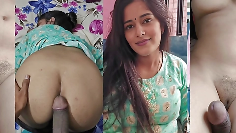 Beautiful Indian Girl Fuked Doggy Style
