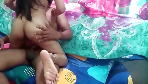 Cutest teen 18+ Step-sister Had First Painful Anal Sex With Loud Moaning And Hindi Talking