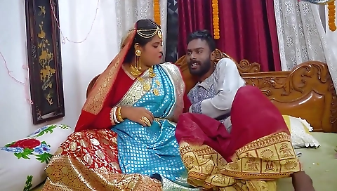 Desi Newly Married Husband Wife Hardcore Fuck At First Night Full Movie ( Hindi Audio )