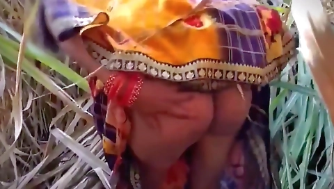 Fucked Stepsister-in-law Fingering Alone In The Field