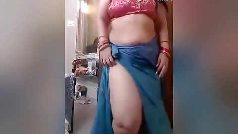 Indian Step Mom Teasing Step Son With