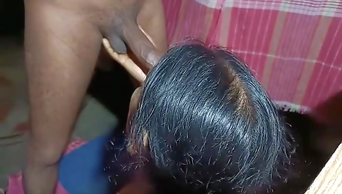 Desi Bhabhi Sucking Uncut Indian Dick