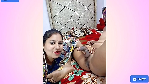 Desi Jija Sali Suhagrat Desi Indian Couple