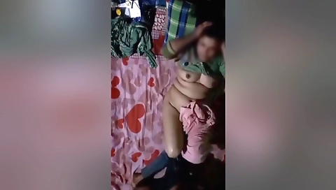 Indian Real House Maid Cheating Sex With Owners Step-son